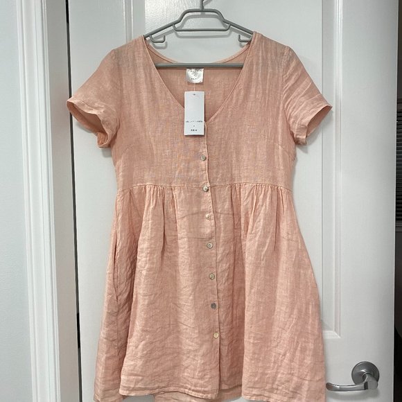 Priv x Jillian Harris Hampton Linen Dress - Picture 2 of 2